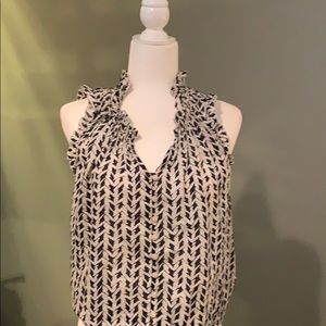 Loft sleeveless blouse